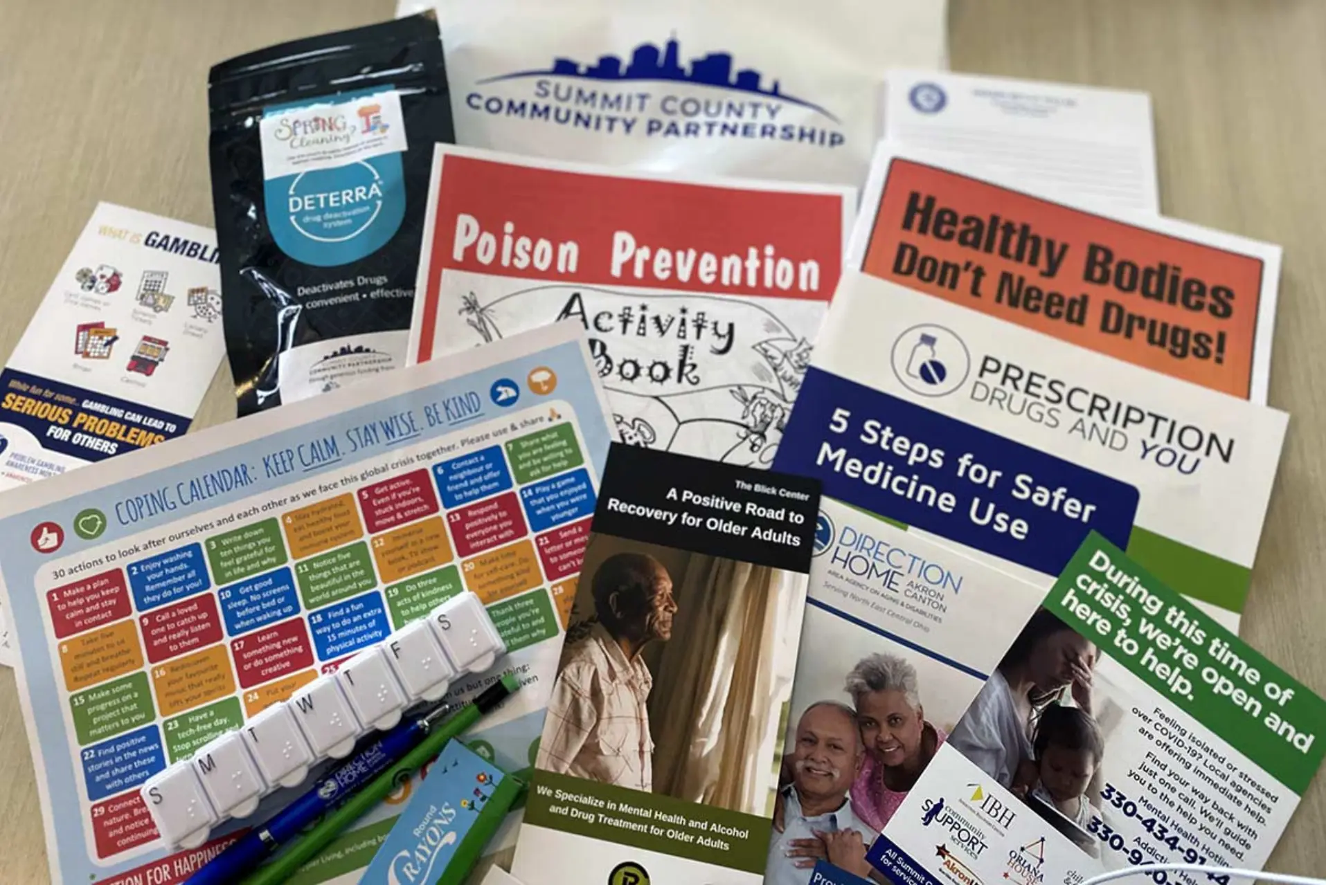 Picture of different flyers